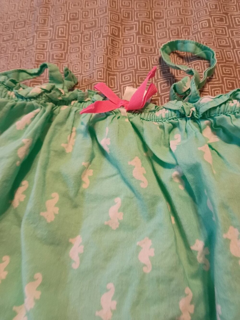 Carter's toddler girls size 3t seahorse shirt